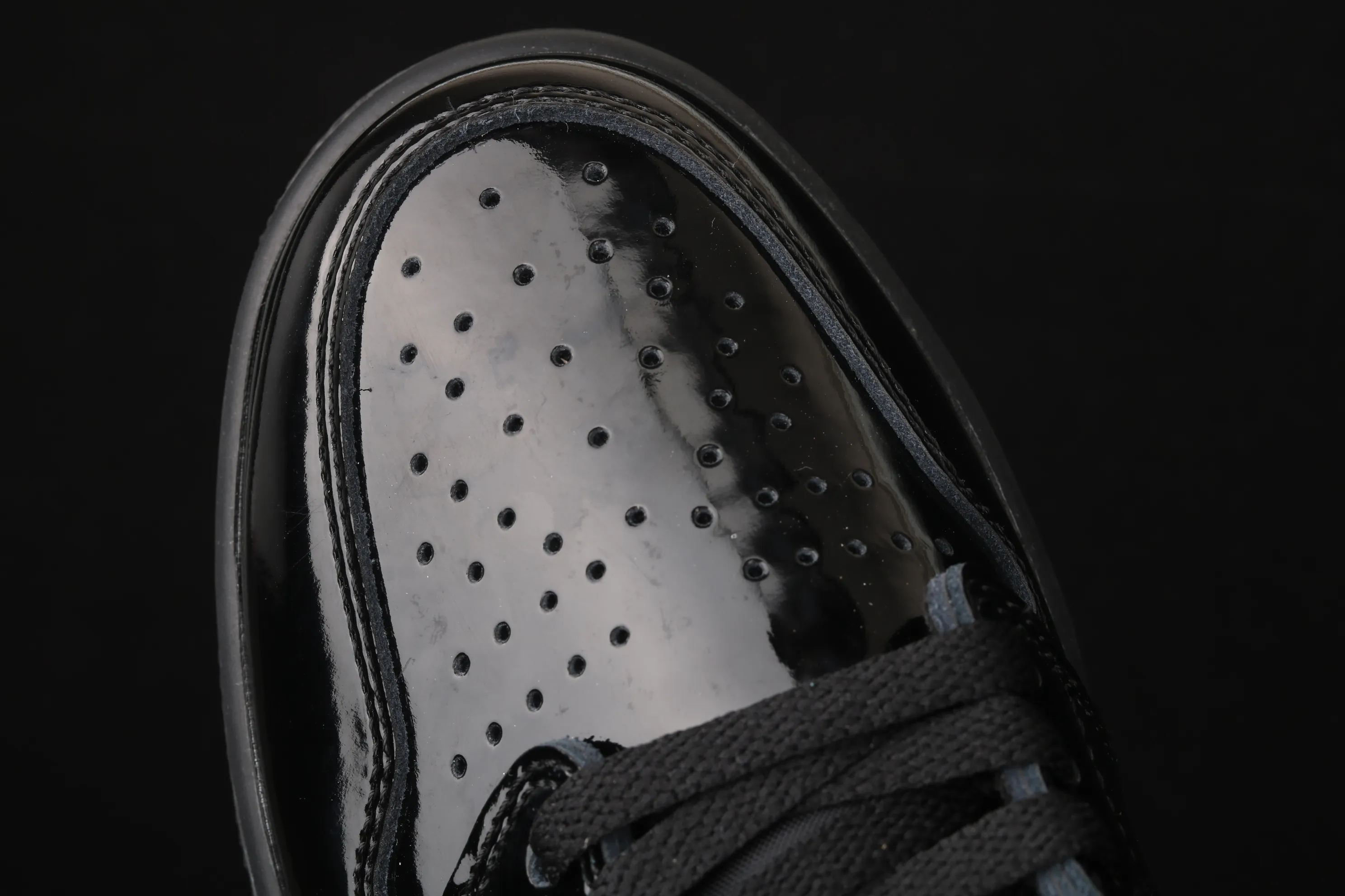 All categories Air Jordan Jordan series basketball shoes Air Jordan 1 High X version Air Jordan 1 High OG "Black/Metallic Gold" AJ1 Joe 1 patent leather black gold 555088-032